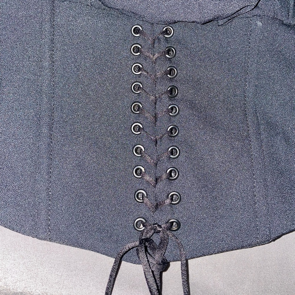 Kendall & Kylie black corset top - Picture 2 of 6
